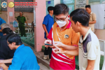 Sinh viên Khoa IRA "lan tỏa tình nguyện" - Định danh điện tử mức 2 tại phường Tương Bình Hiệp