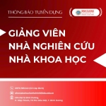 Trường Đại học Bình Dương thông báo tuyển dụng năm 2025