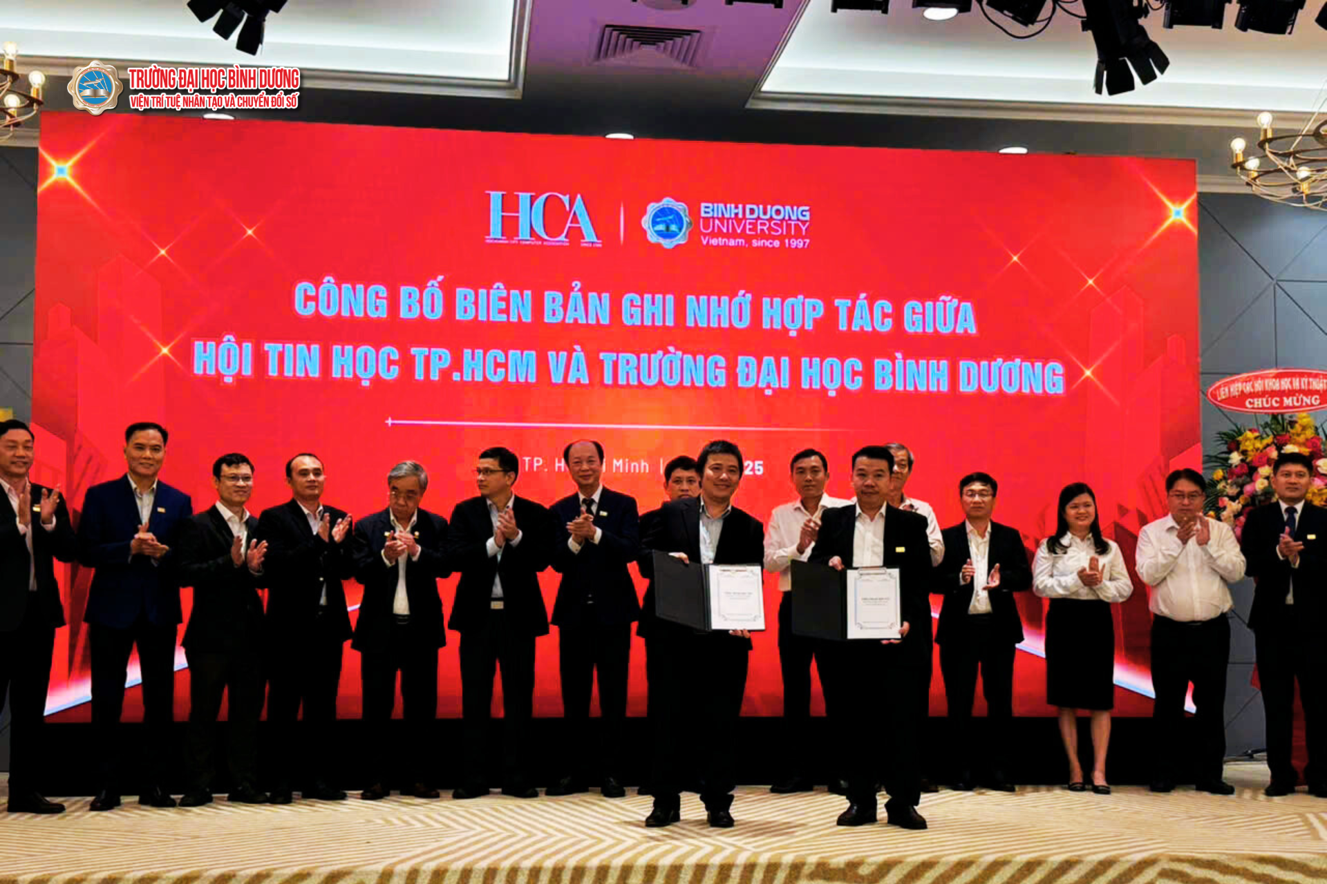 HCA và Trường Đại học Bình Dương ký kết Biên bản ghi nhớ hợp tác