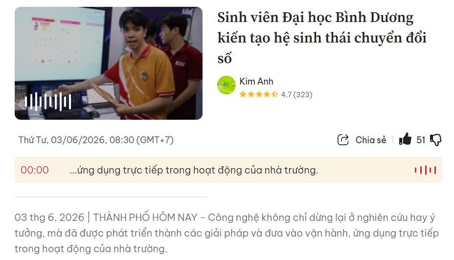 Sinh Viên Viện AIDTI Kiến Tạo Hệ Sinh Thái Chuyển Đổi Số