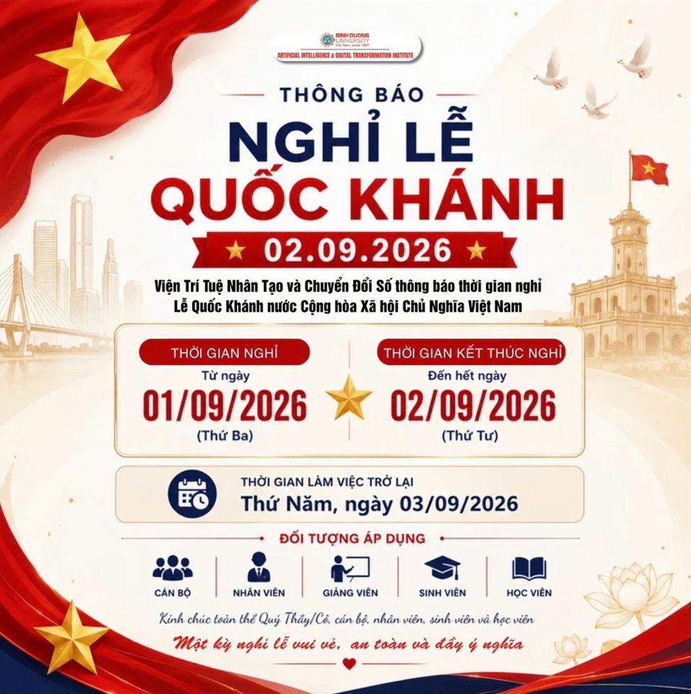 🇻🇳 LỊCH NGHỈ LỄ QUỐC KHÁNH 2/9/2026 🇻🇳